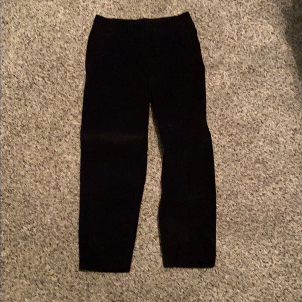 Boys 5T black corduroy pants never worn